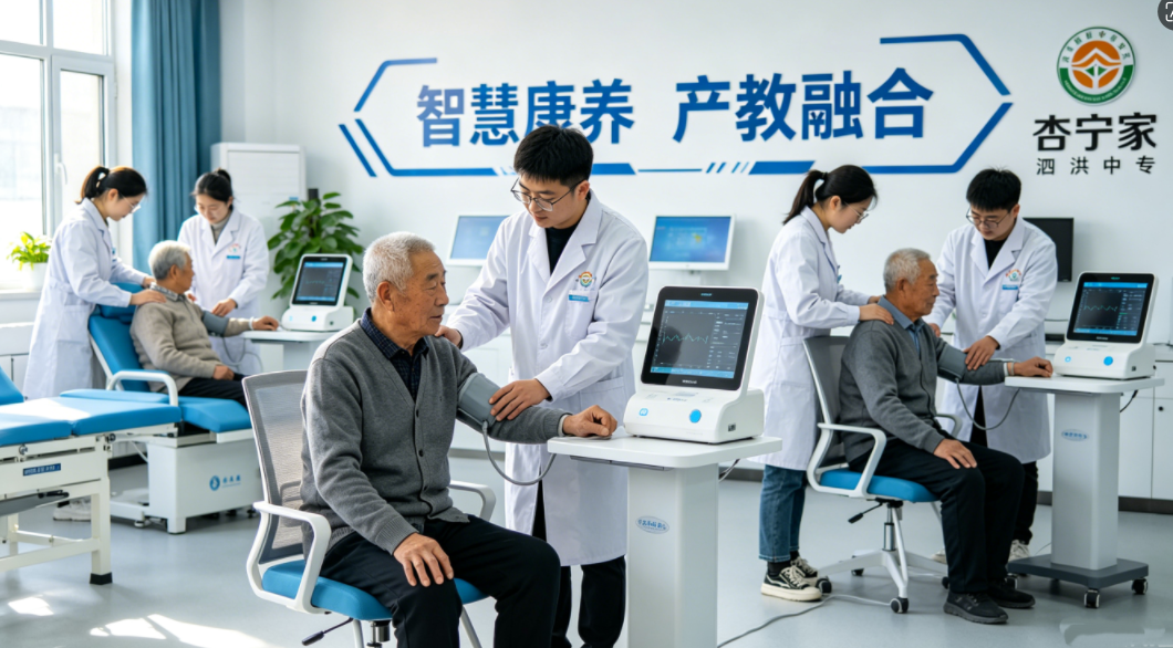 产教融合育英才 康养赋能启新程 —— 杏宁家与泗洪中专共建智慧康养产业学院签约仪式圆满举行